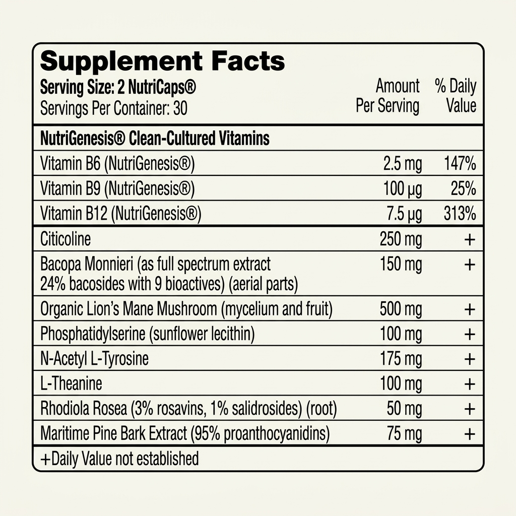 Menotonics® — Neural Retrofit Formula